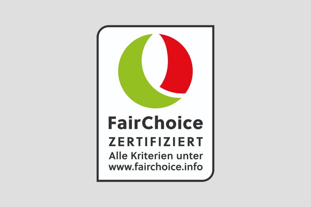 Logo FairChoice zertifiziert