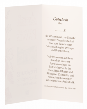 Geschenkgutschein 100 Euro inkl Versand